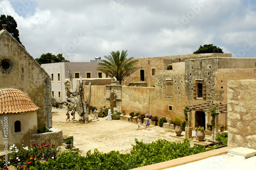 crete arkadi convent view