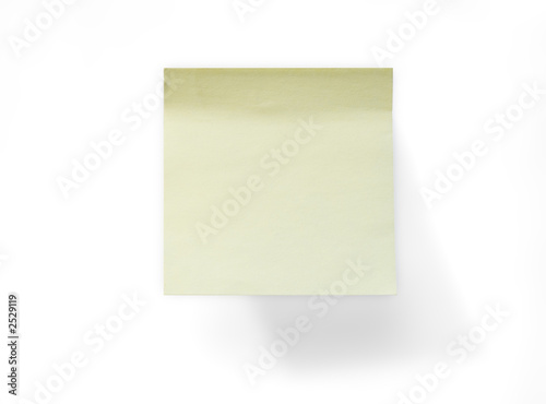 yellow note pad