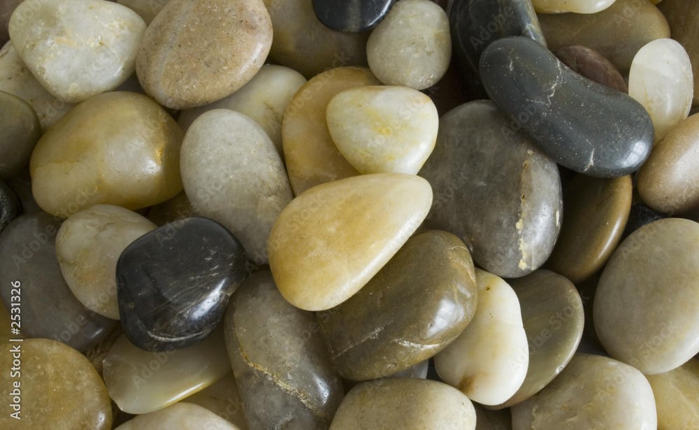 large pebble background