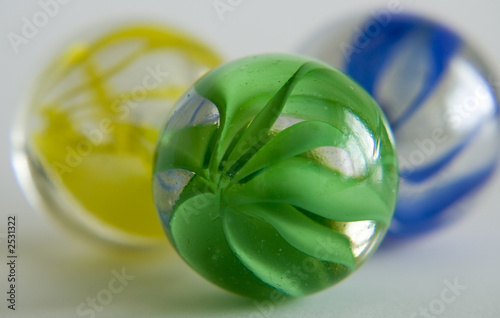 three marbles