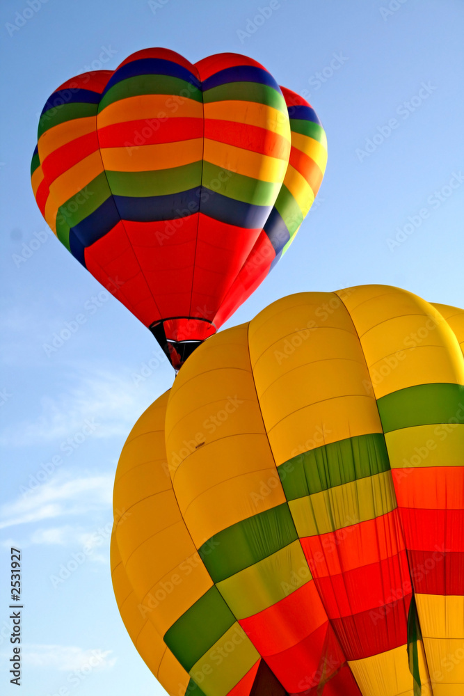 Obraz premium hot air balloons