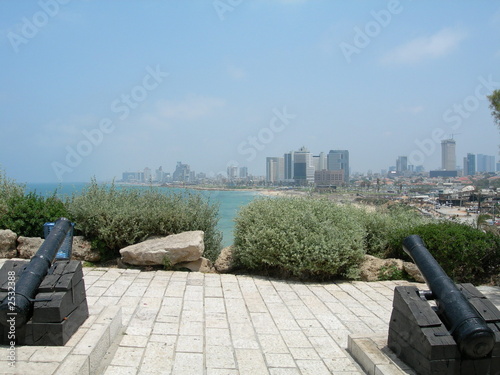 vue de tel aviv depuis jaffa photo