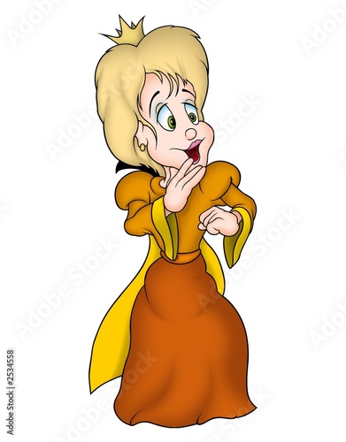 sheep blond princess