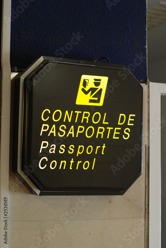 reisepass kontrolle passport control photo