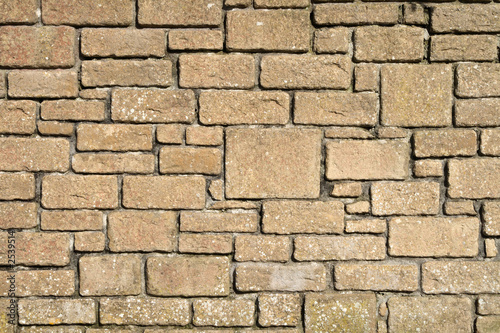 modern stone wall