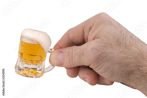 mini mug of beer