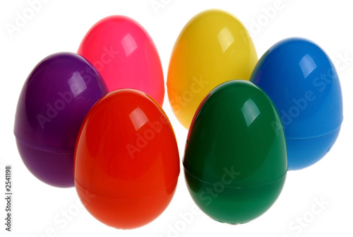 plastic easter eggs