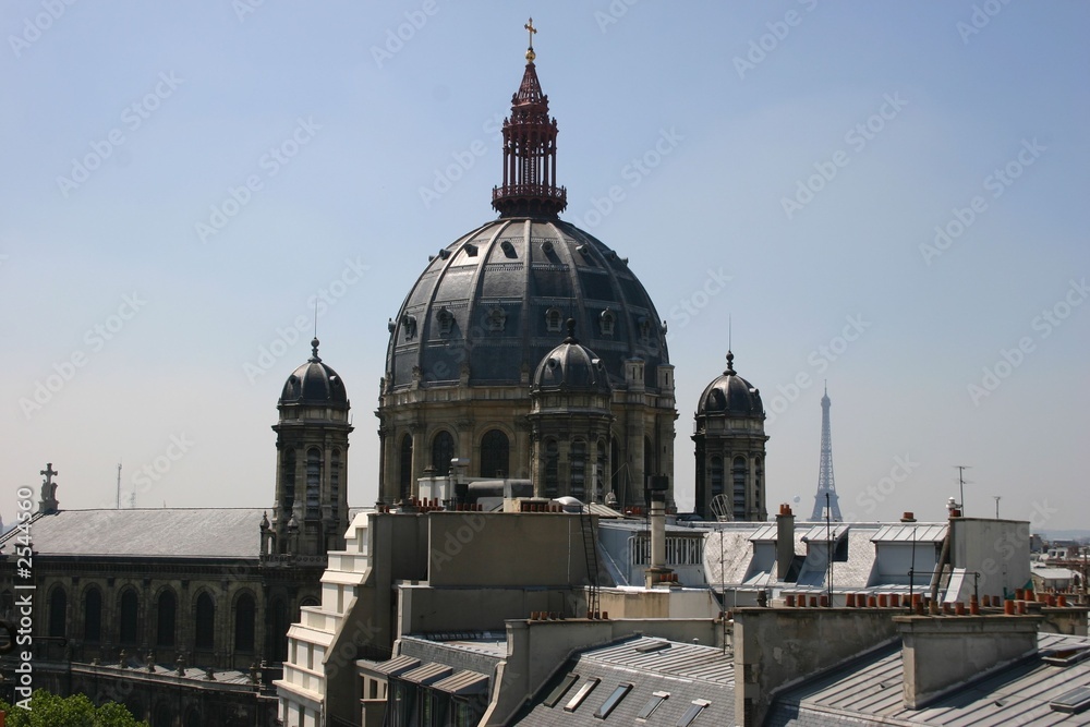 Obraz premium les toits de paris