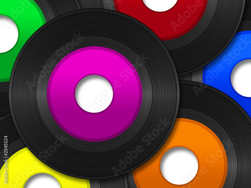 45 rpm records