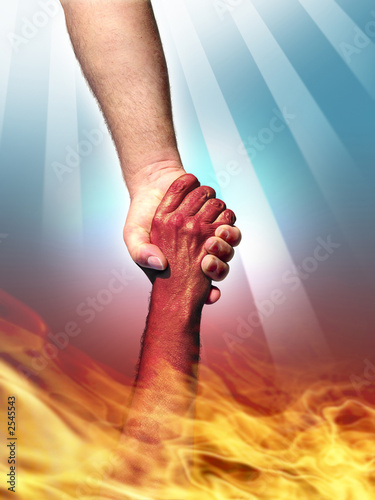 god and devil photo