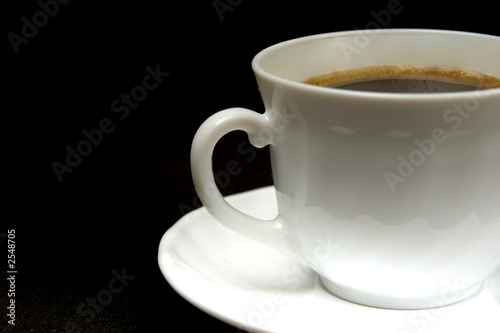 black coffee