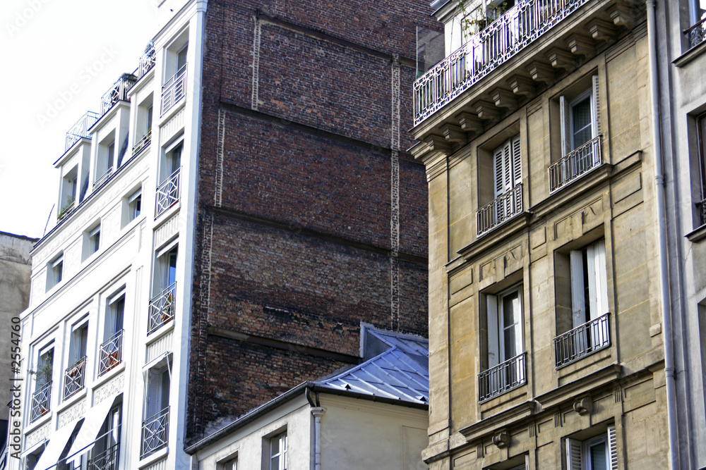 Obraz premium parisian neignborhood