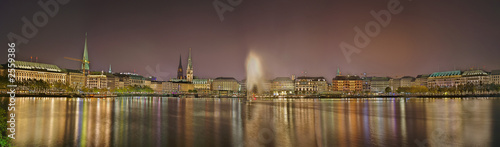 hamburg binnenalster panorama