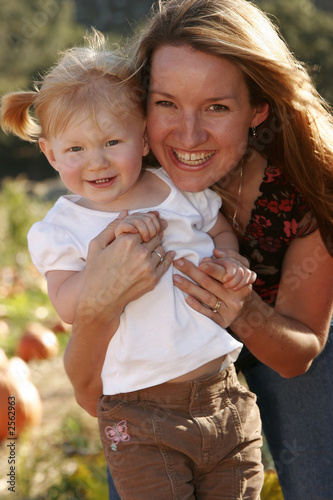 mother and daughter