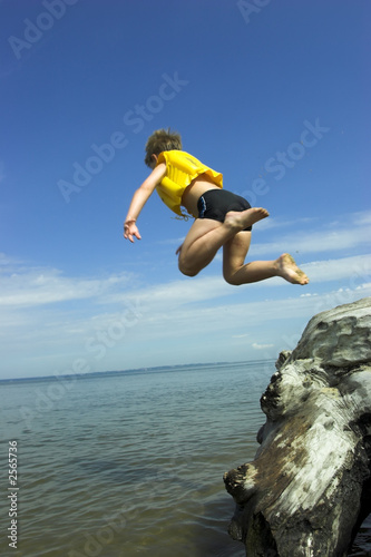 jumpimng boy photo