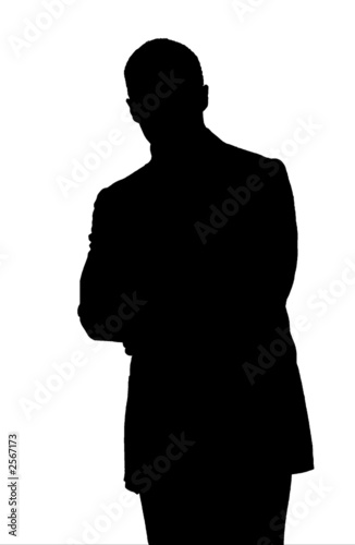 silhouette uomo business
