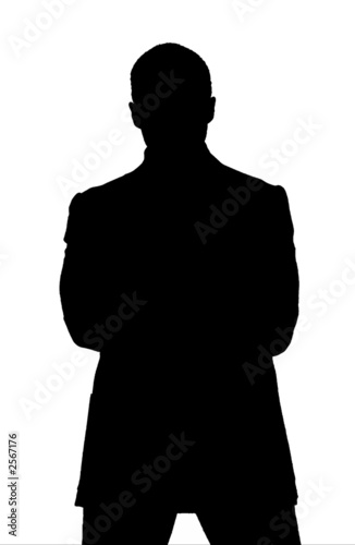 silhouette uomo business