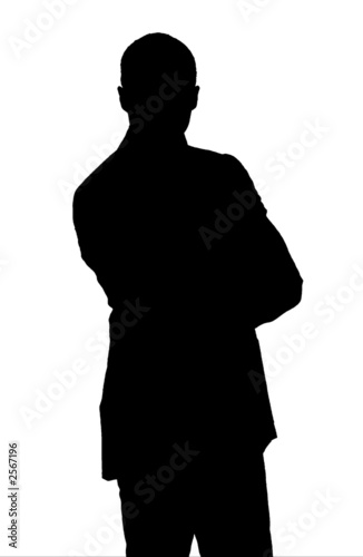 silhouette uomo business