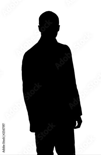 silhouette uomo business