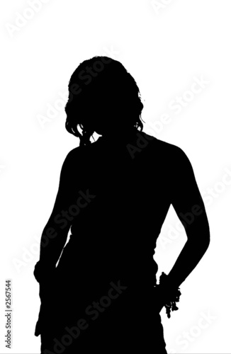 silhouette donna sexy