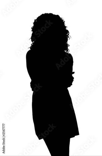 silhouette donna sexy