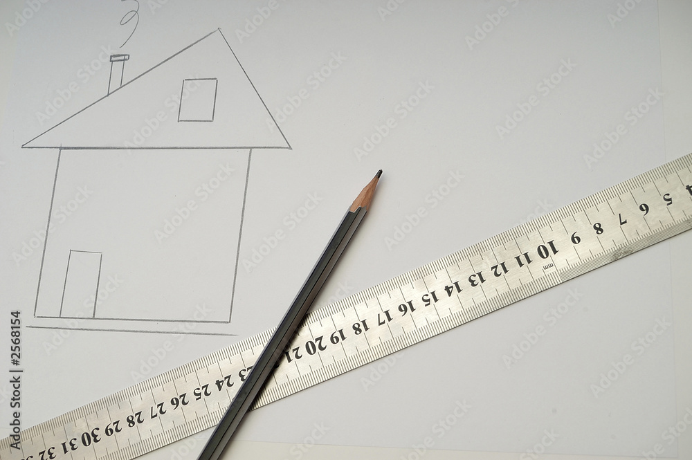 drawed house drawed house