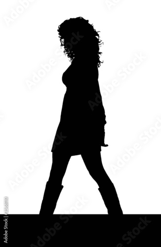 silhouette donna sexy