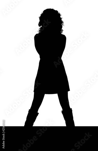 silhouette donna sexy
