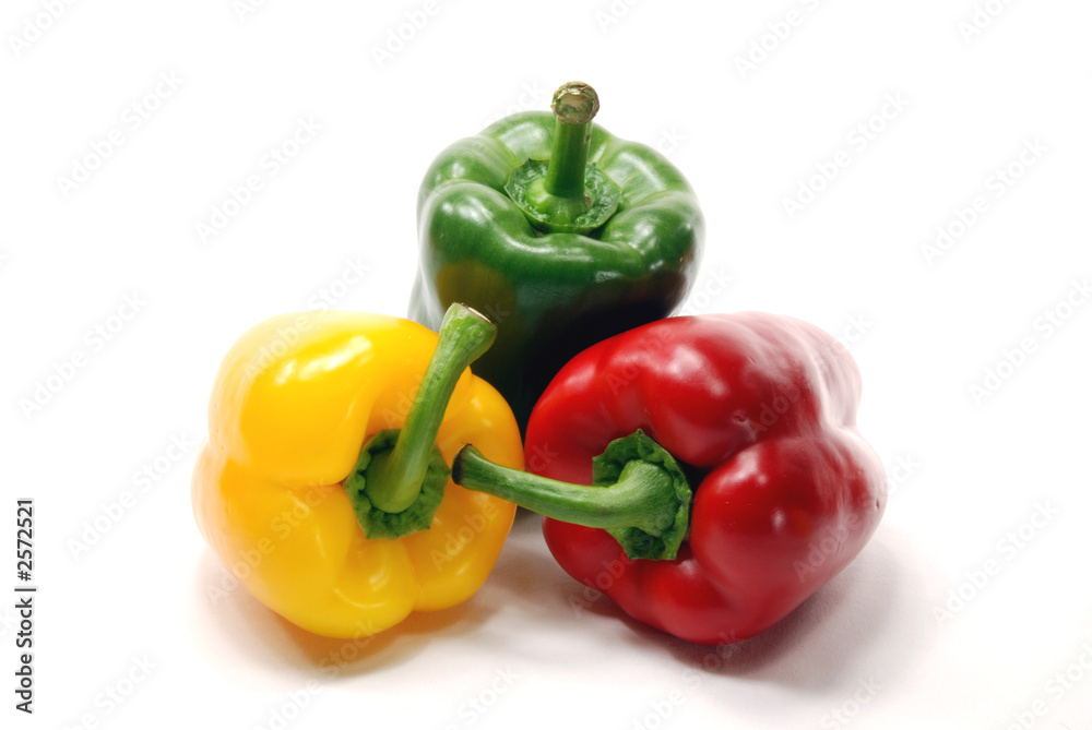 three colored pepper three colored pepper