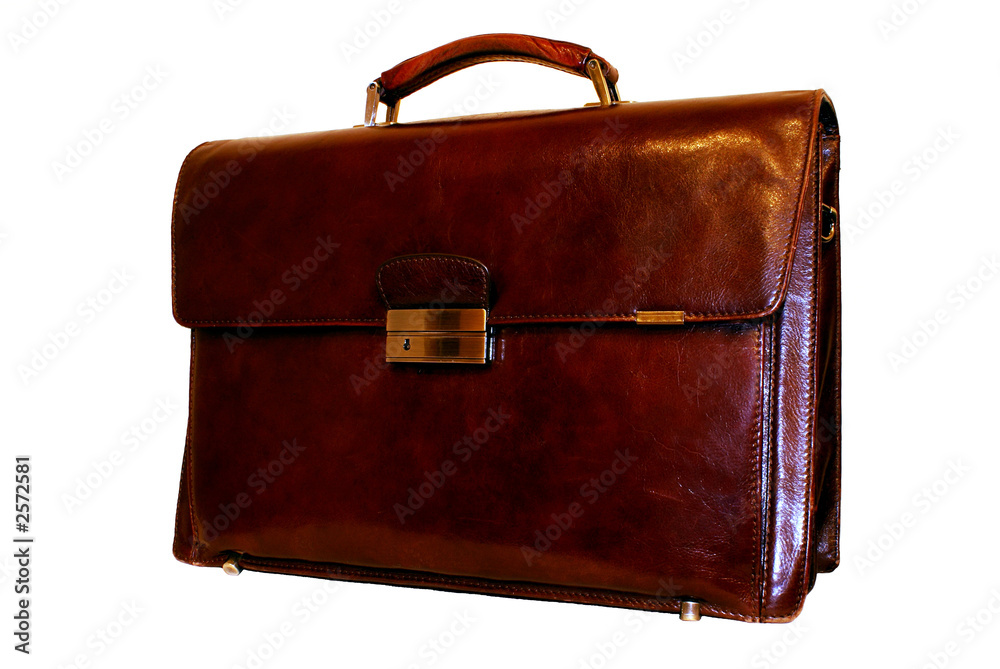 brown case - isolated brown case - isolated