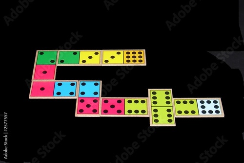 colored dominoes