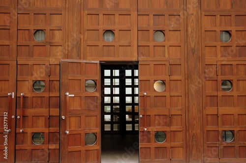 porte ouverte
