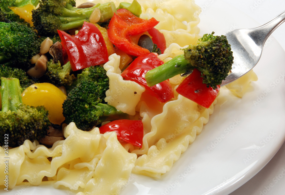 pasta with broccoli and pepper pasta with broccoli and pepper