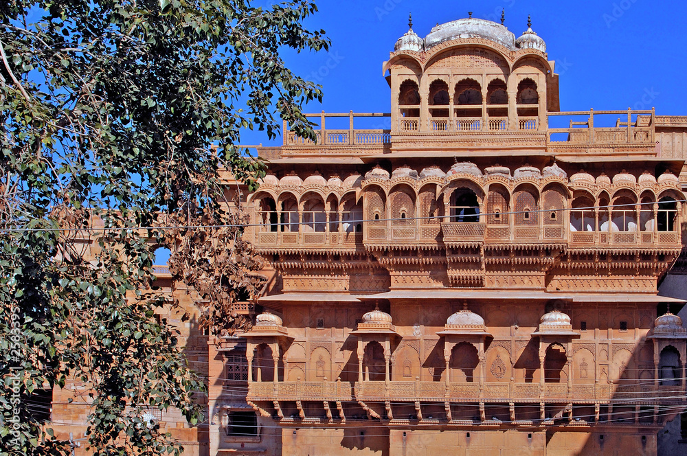 Obraz premium india, rajasthan, jaisalmer: fort