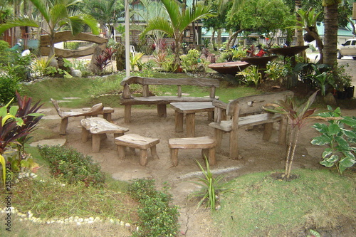 benches in bohol.