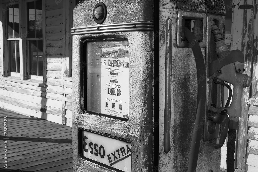 old gas station pump old gas station pump