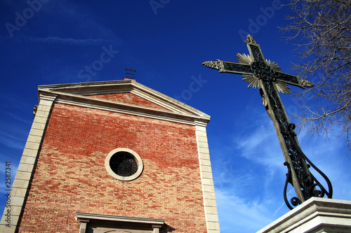 Fototapeta église de l'estaque