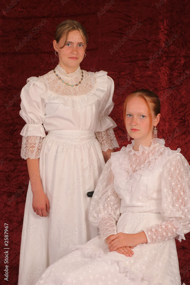 two young ladies