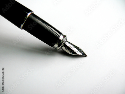 Obraz na płótnie fountain pen w salonie