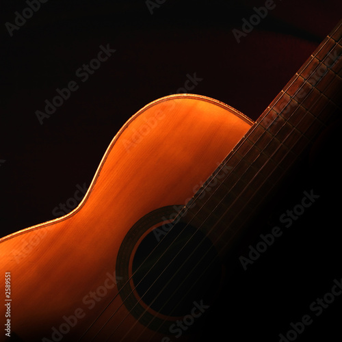 guitar in the dark