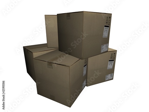 cargo boxes