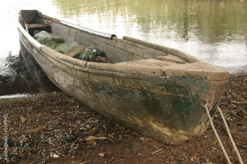 dug-out canoe