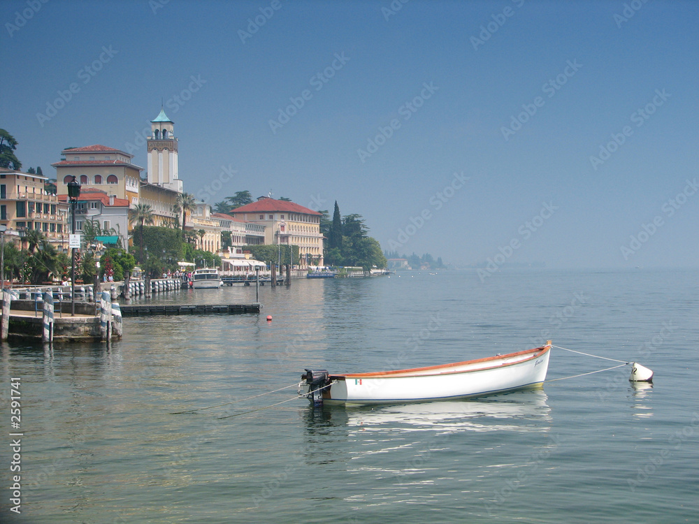 Naklejka premium gardone riviera