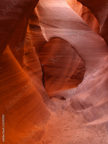 the lower antelope slot canyon near page