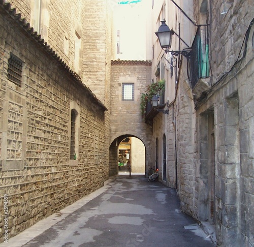 Fototapeta Naklejka Na Ścianę i Meble -  old corner of barcelona