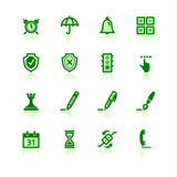 green software icons
