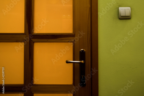 house door detail