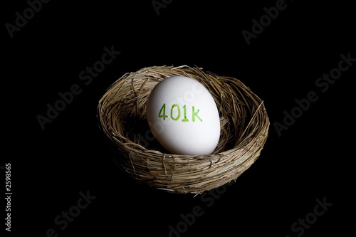 401k nest egg photo