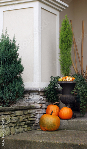 halloween porch