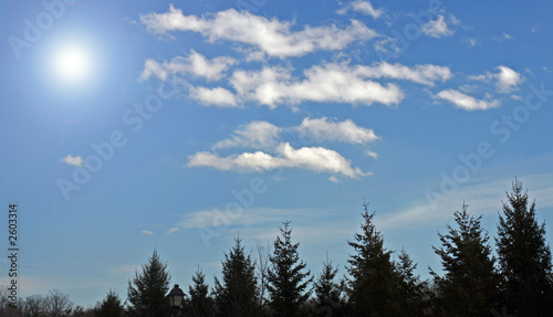 sun and clouds